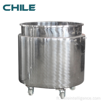 Homogénéisateur haute pression avec réservoir de mélange en acier inoxydable